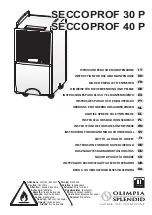 Preview for 1 page of Olimpia splendid SECCOPROF 30 P Instructions For Use And Maintenance Manual