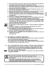 Preview for 69 page of Olimpia splendid SECCOPROF 30 P Instructions For Use And Maintenance Manual