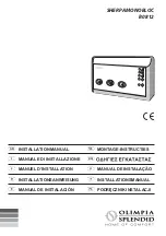 Olimpia splendid SHERPA MONOBLOC B0812 Installation Manual preview
