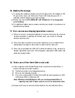 Preview for 22 page of Olin DM120 Operation Instructions Manual