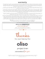 Preview for 6 page of Oliso project iron M3PRO User Manual