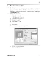 Preview for 141 page of Olivetti D-color MF 250 Plus Operating Instructions Manual