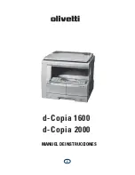 Preview for 303 page of Olivetti d-Copia 1600 Operation Manual