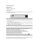 Preview for 3 page of Olivetti OFX 1100 Instructions Manual