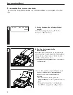 Preview for 29 page of Olivetti OFX 5500 Instruction Manual