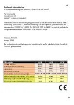 Preview for 69 page of Olli Lister 9.03B Operating Instructions Manual