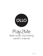 Preview for 1 page of Ollo Play2Me BSE Owner'S Manual