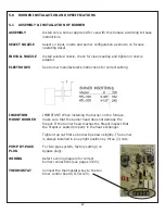 Preview for 17 page of Olsen HTL-100 Installation, Operation & Service Manual