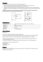 Preview for 5 page of Olymp GOsafe 110 Operating Instructions Manual