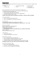 Preview for 8 page of Olymp GOsafe 110 Operating Instructions Manual