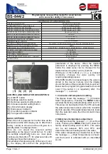 Preview for 1 page of olympia electronics BS-844/2 Quick Start Manual