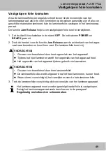 Preview for 49 page of Olympia A 235 Plus Operating Instructions Manual