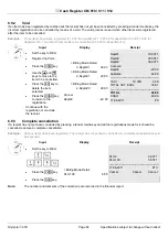 Preview for 54 page of Olympia CM 910 Operating Instructions Programming Instructions