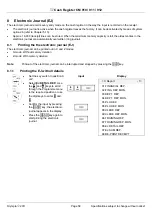 Preview for 58 page of Olympia CM 910 Operating Instructions Programming Instructions