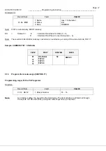 Preview for 37 page of Olympia ECR 465T-F Programming Instructions Manual