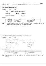 Preview for 47 page of Olympia ECR 465T-F Programming Instructions Manual