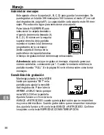 Preview for 88 page of Olympia MEMO 99II Operating Instructions Manual