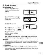 Preview for 103 page of Olympia MEMO 99II Operating Instructions Manual