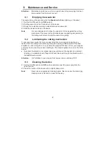 Preview for 21 page of Olympia PS 710.3 CCD Operating Manual