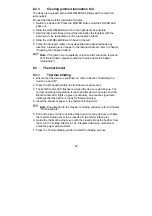 Preview for 25 page of Olympia TBL 1300 Combo Operating Instructions Manual