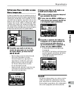 Preview for 31 page of Olympus 140143 - WS 500M 2 GB Digital Voice Recorder (Portuguese) Manual