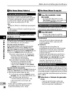 Preview for 38 page of Olympus 140143 - WS 500M 2 GB Digital Voice Recorder (Portuguese) Manual