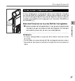 Preview for 27 page of Olympus 142005 - DS 61 2 GB Digital Voice Recorder (French) Mode D'Emploi