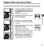 Preview for 61 page of Olympus 142005 - DS 61 2 GB Digital Voice Recorder (French) Mode D'Emploi