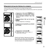 Preview for 71 page of Olympus 142005 - DS 61 2 GB Digital Voice Recorder (French) Mode D'Emploi