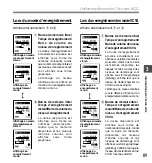 Preview for 89 page of Olympus 142005 - DS 61 2 GB Digital Voice Recorder (French) Mode D'Emploi