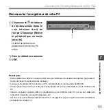 Preview for 111 page of Olympus 142005 - DS 61 2 GB Digital Voice Recorder (French) Mode D'Emploi