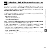 Preview for 127 page of Olympus 142005 - DS 61 2 GB Digital Voice Recorder (French) Mode D'Emploi