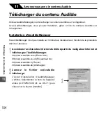 Preview for 154 page of Olympus 142005 - DS 61 2 GB Digital Voice Recorder (French) Mode D'Emploi