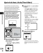 Preview for 22 page of Olympus DM 620 (Spanish) Instrucciones Detalladas