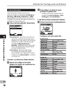 Preview for 58 page of Olympus DM 620 (Spanish) Instrucciones Detalladas