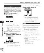 Preview for 62 page of Olympus DM 620 (Spanish) Instrucciones Detalladas