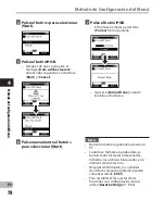 Preview for 78 page of Olympus DM 620 (Spanish) Instrucciones Detalladas