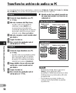 Preview for 92 page of Olympus DM 620 (Spanish) Instrucciones Detalladas