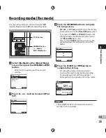 Preview for 23 page of Olympus DS-2800 Instructions Manual