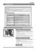 Preview for 5 page of Olympus IX51 Instructions Manual