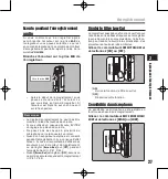 Preview for 27 page of Olympus ls-11 - With RS30 Wireless Remote Samson CH700 LS11... Manuel Du Propriétaire