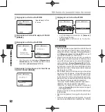 Preview for 52 page of Olympus ls-11 - With RS30 Wireless Remote Samson CH700 LS11... Manuel Du Propriétaire