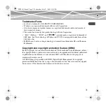 Preview for 3 page of Olympus m:robe MR-F10 Series User Manual