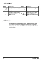 Preview for 18 page of Olympus OES ELITE Instructions For Use Manual