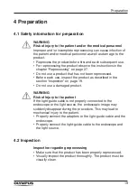 Preview for 19 page of Olympus OES ELITE Instructions For Use Manual