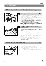 Preview for 7 page of Olympus U-DA Instructions Manual