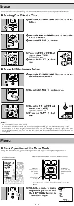 Preview for 6 page of Olympus VN-5000 User Manual