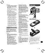 Preview for 81 page of Olympus VN-750 Instructions Manual