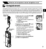 Preview for 21 page of Olympus VOICE & MUSIC DM-10 Mode D'Emploi