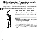 Preview for 26 page of Olympus VOICE & MUSIC DM-10 Mode D'Emploi